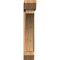 Ekena Millwork Thorton Slat Smooth Bracket w/ Offset Brace, Western Red Cedar, 7 1/2"W x 32"D x 40"H BKT0806X32X40THR06SWR - alternate 2
